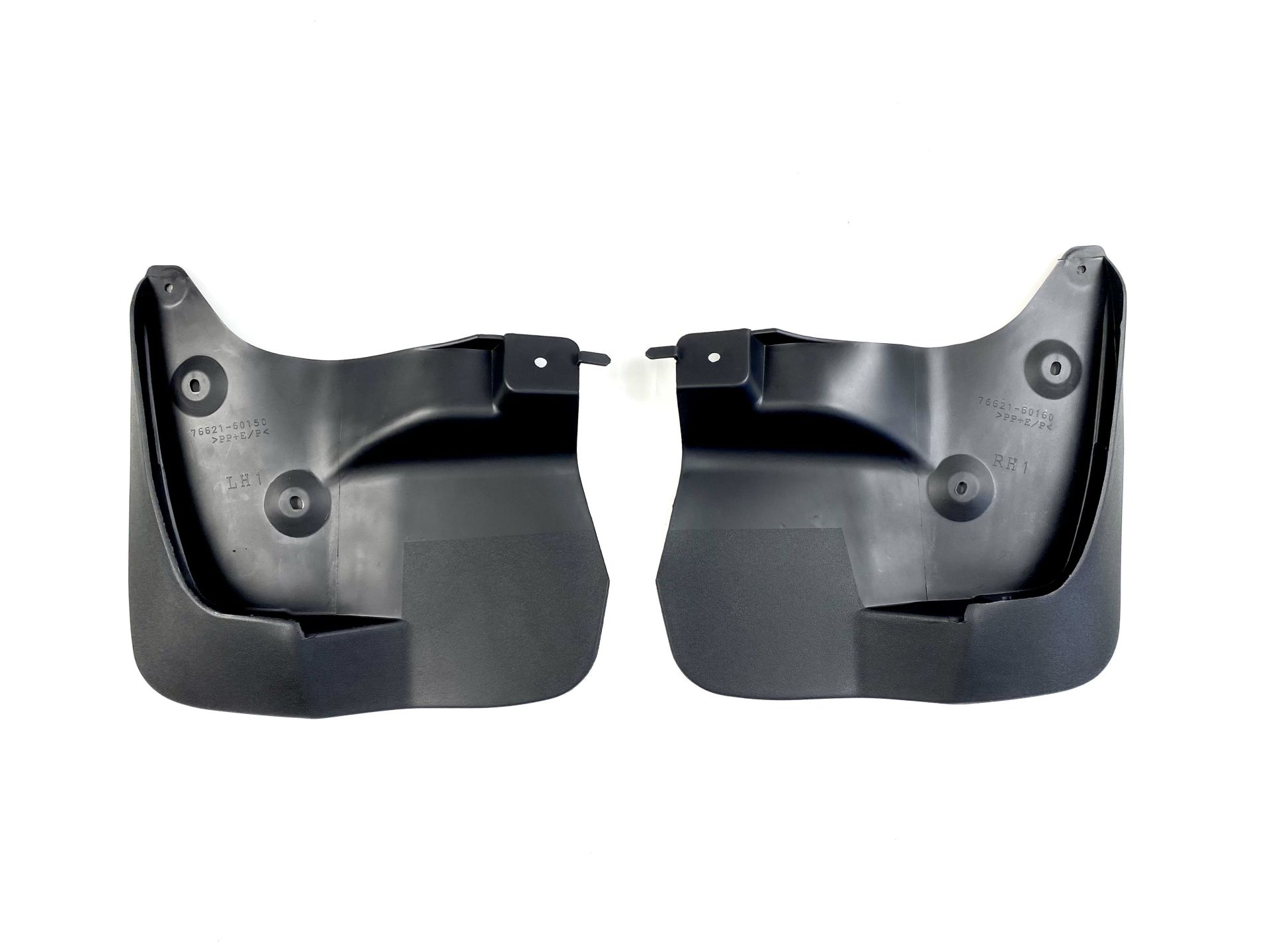 Комплект передніх бризковиків для Lexus LX 570 2008-2015 / Toyota Land Cruiser 200 2007-2021 під підніжки з підсвічуванням