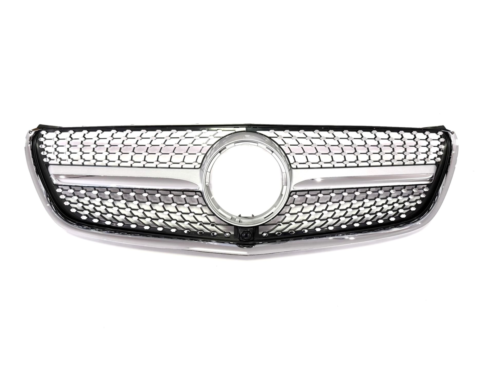 Решітка радіатора DIAMOND SILVER Mercedes Benz V-class W447 2014-2019 ДЛЯ AMG І ЗВИЧАЙНОГО
