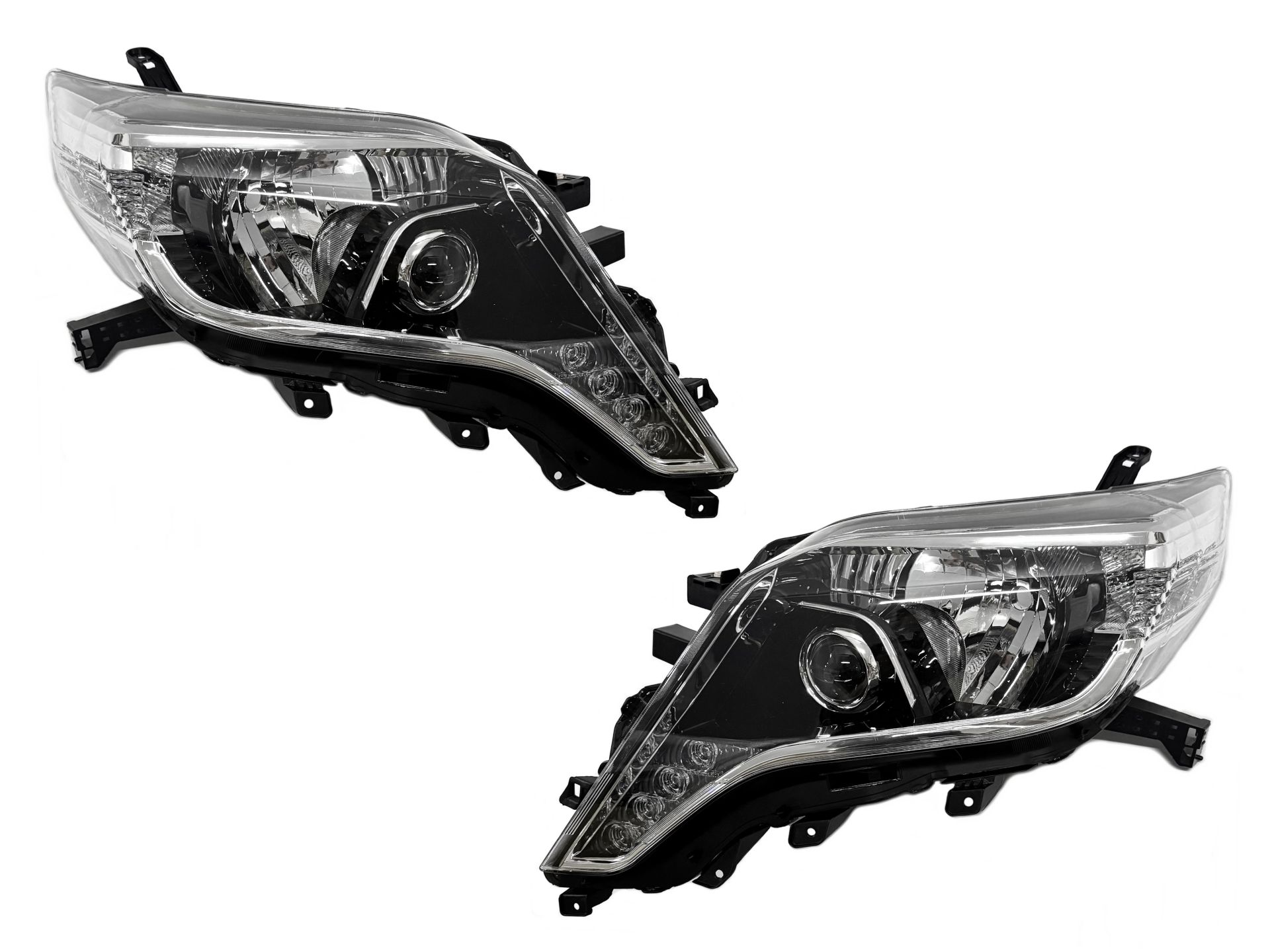 LED фари Toyota Land Cruiser Prado 150 рестайлінг 2013-2017
