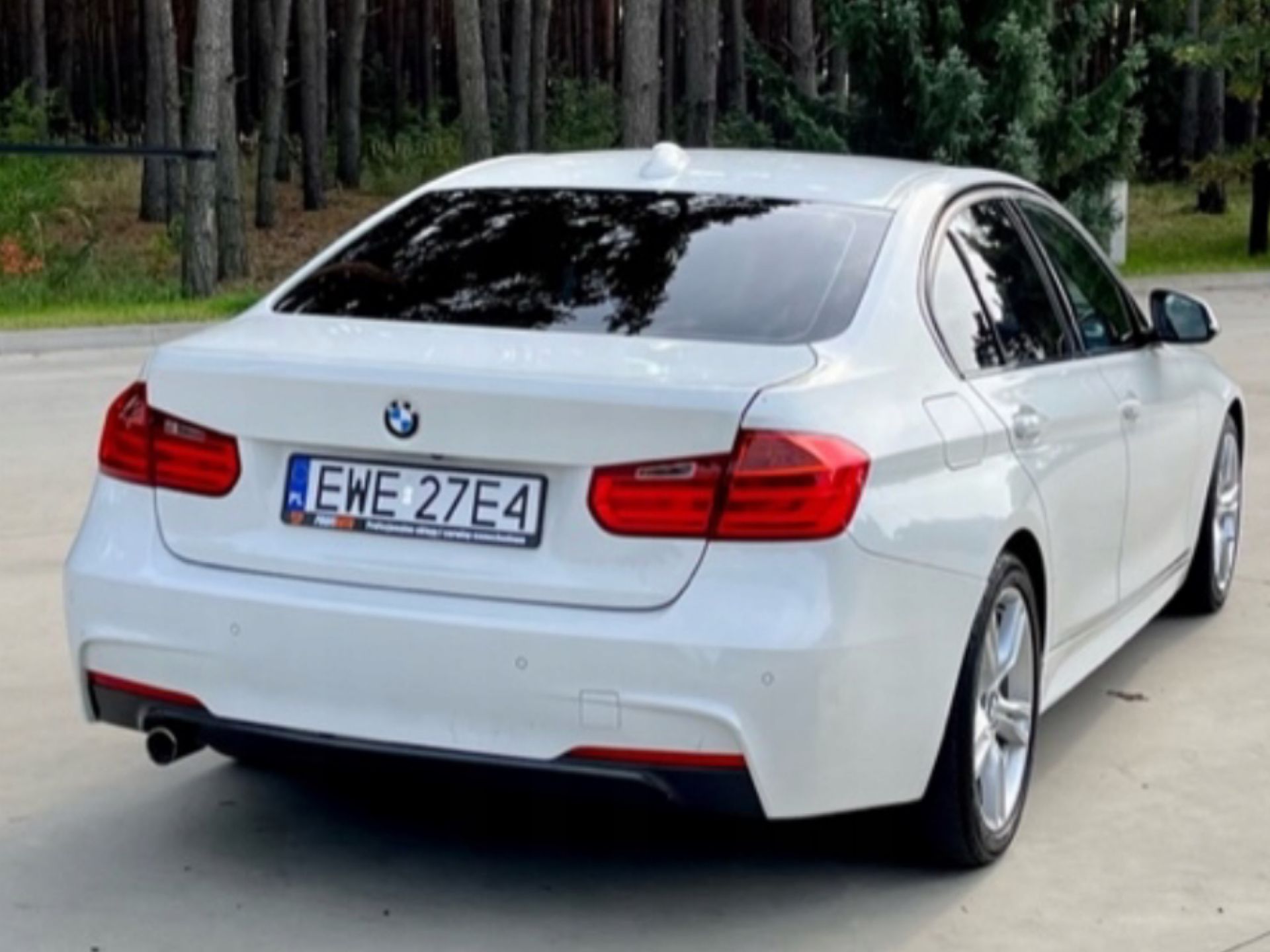 Задній бампер M Paket BMW 3 Series F30 2012-2018