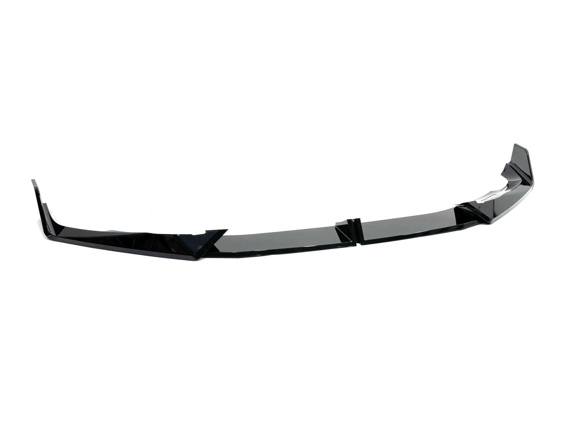 Юбка переднього бампера M-Performance LCI для BMW X3 G01 / X4 G02 2022-2024 ABS пластик, чорний глянець