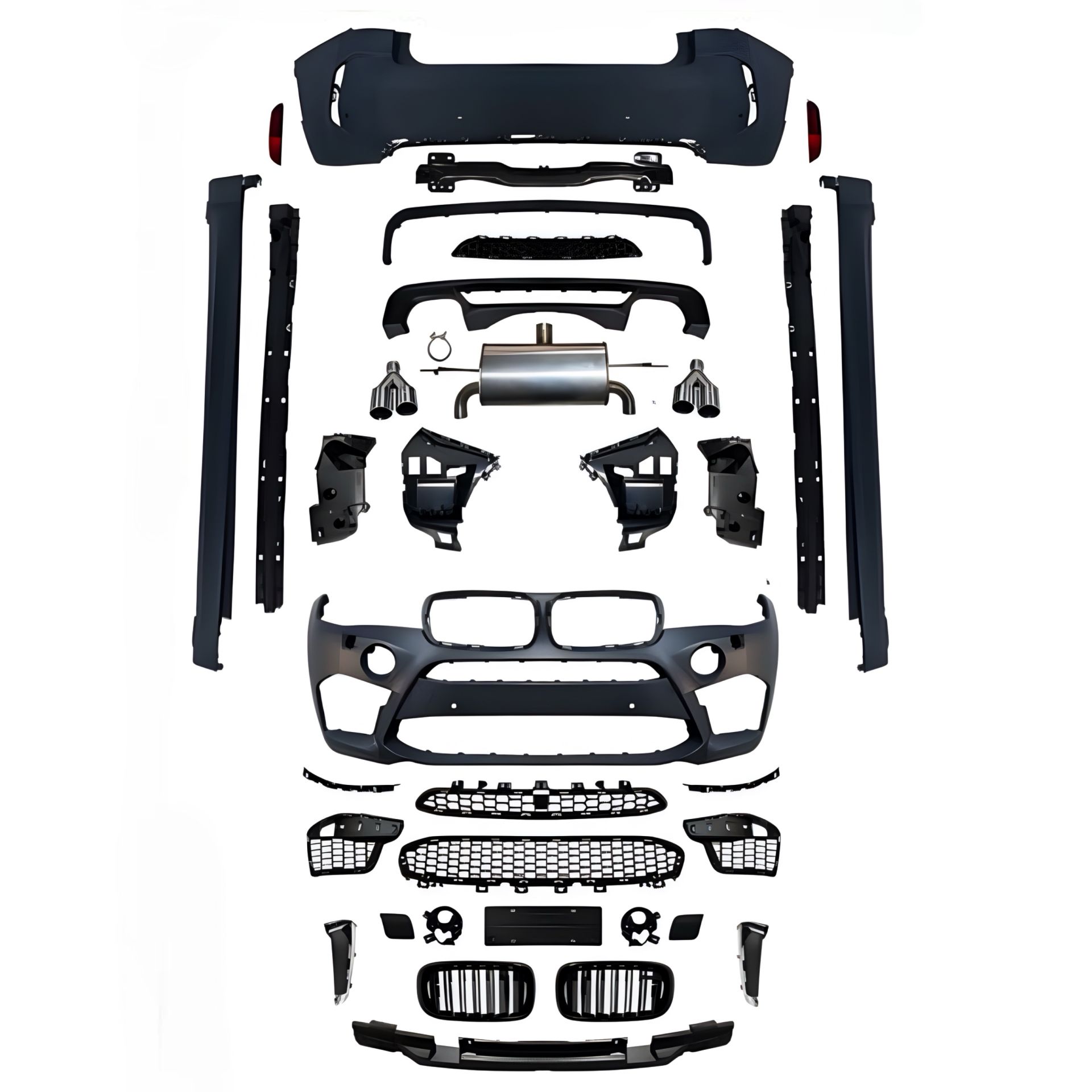 Обвіс комплект X6M F86 для BMW X6 F16 2013-2018