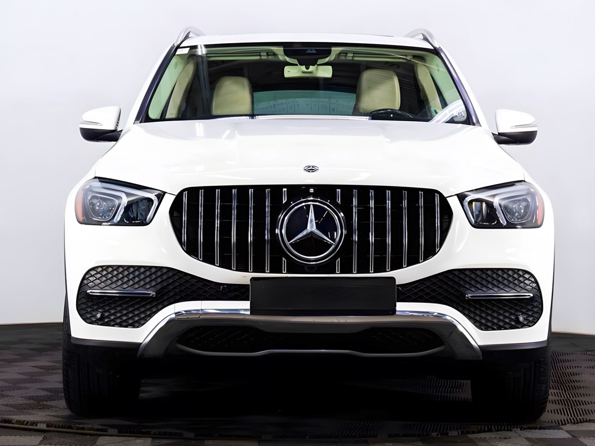 Решітка радіатора GT CHROME Mercedes GLE-Class V167 2019-2022 ЗВИЧАЙНИЙ НЕ AMG