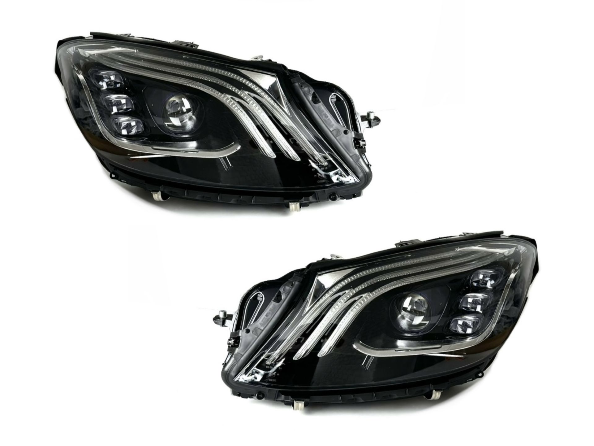 Фари Full LED рестайлінг 2018+ для Mercedes S-Class w222 2013-2017 2шт. комплектні з блоками