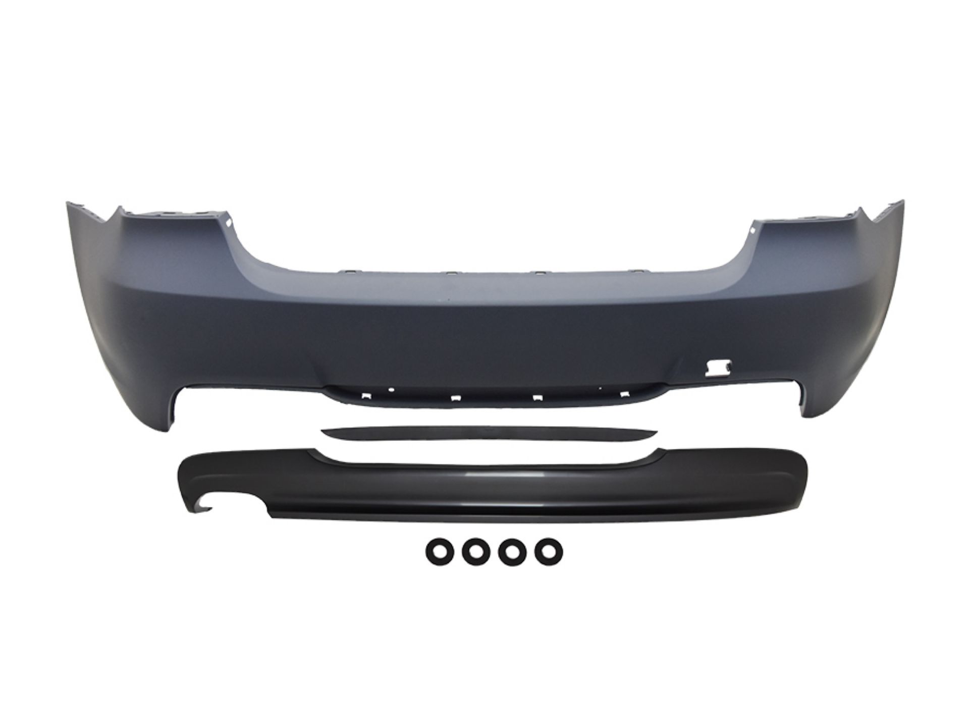 Бампер задній M Paket BMW 3 Series E90 2005-2011 00----