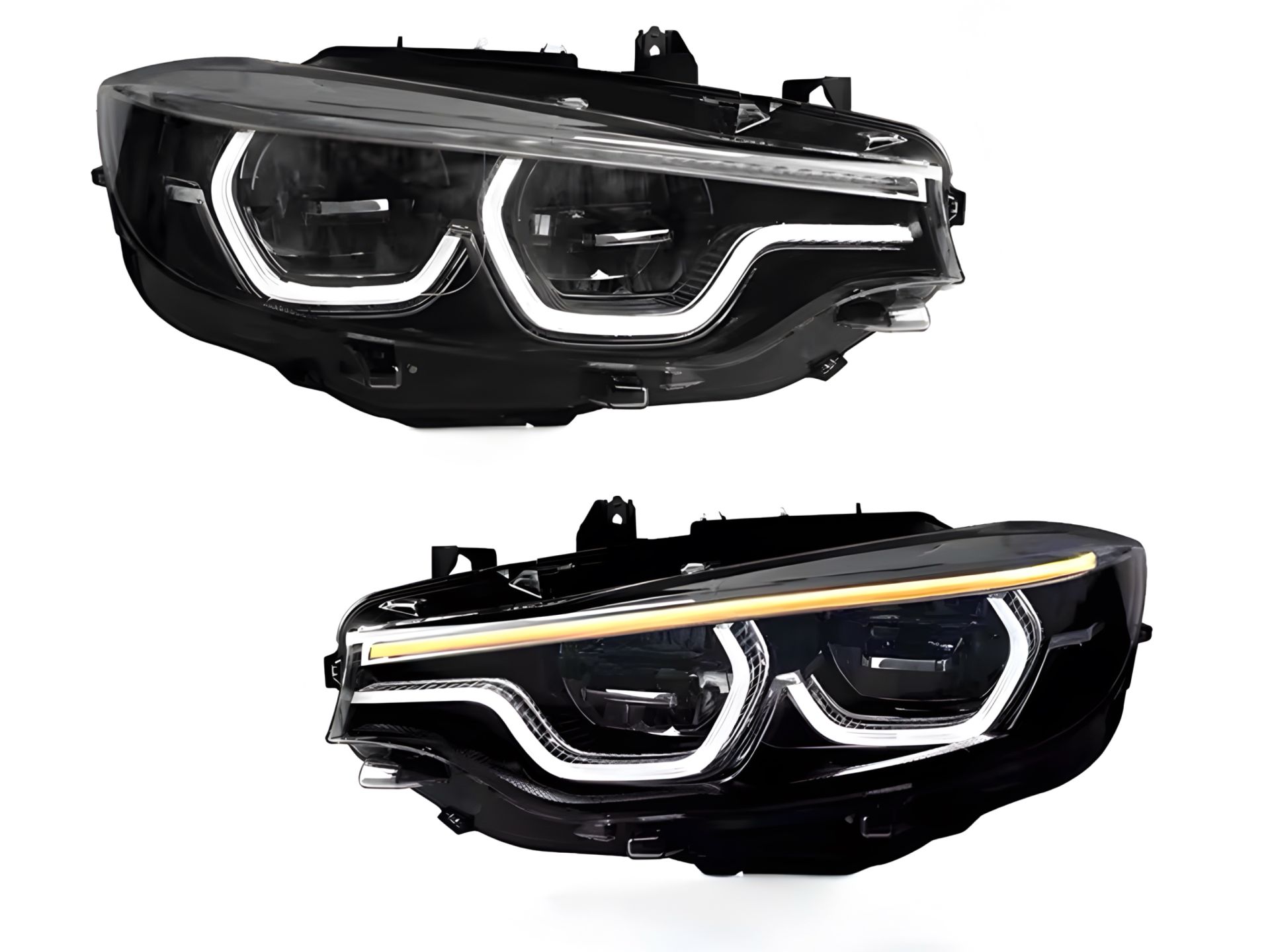 FULL LED фари LCI для BMW 4 series F32 F33 F36 F80 2шт. комплектні з блоками, АДАПТИВ КСЕНОН 9 PIN АПГРЕЙД У LED