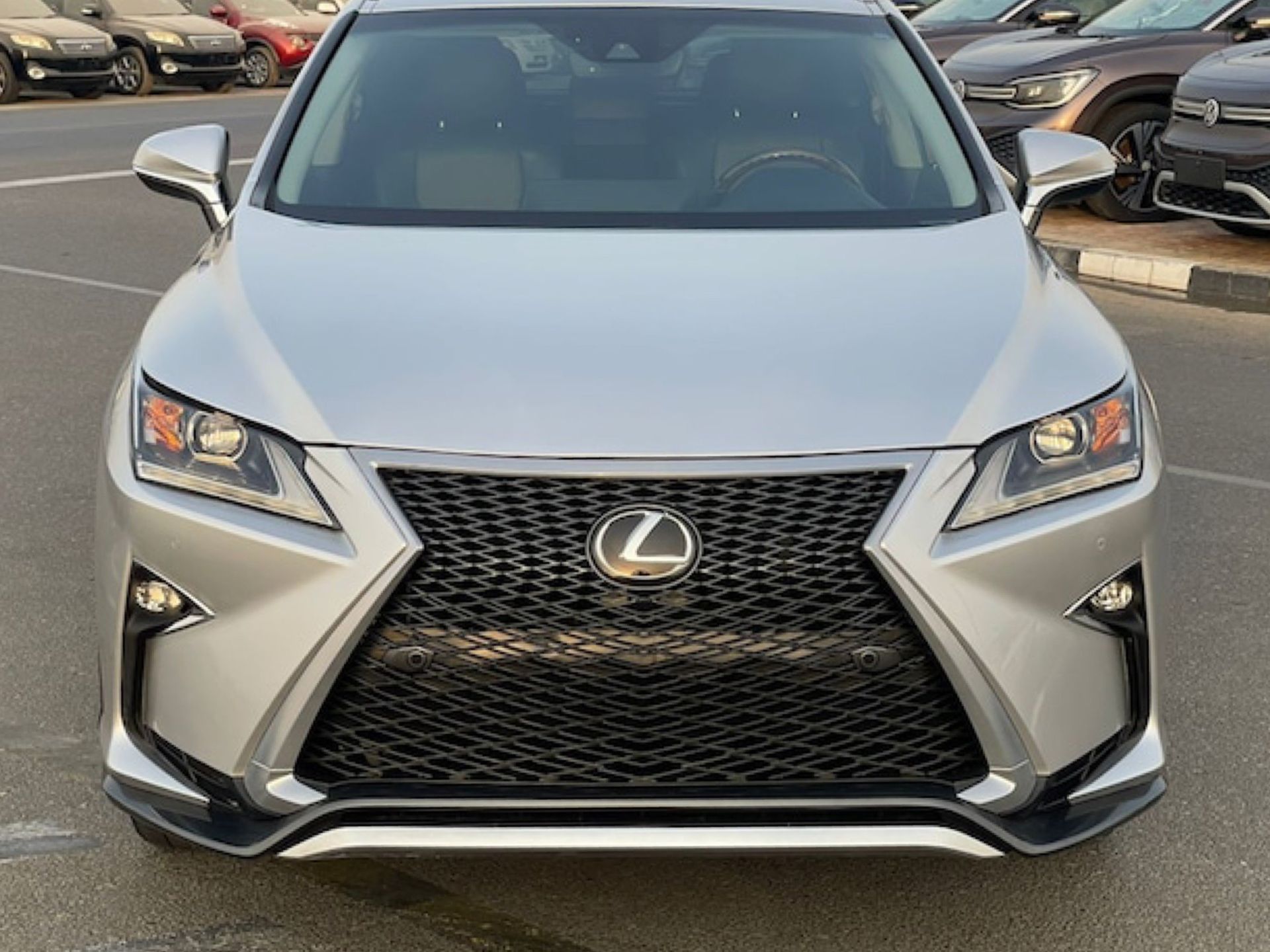 Бампер передний в сборе F-Sport Lexus RX 2015-2019