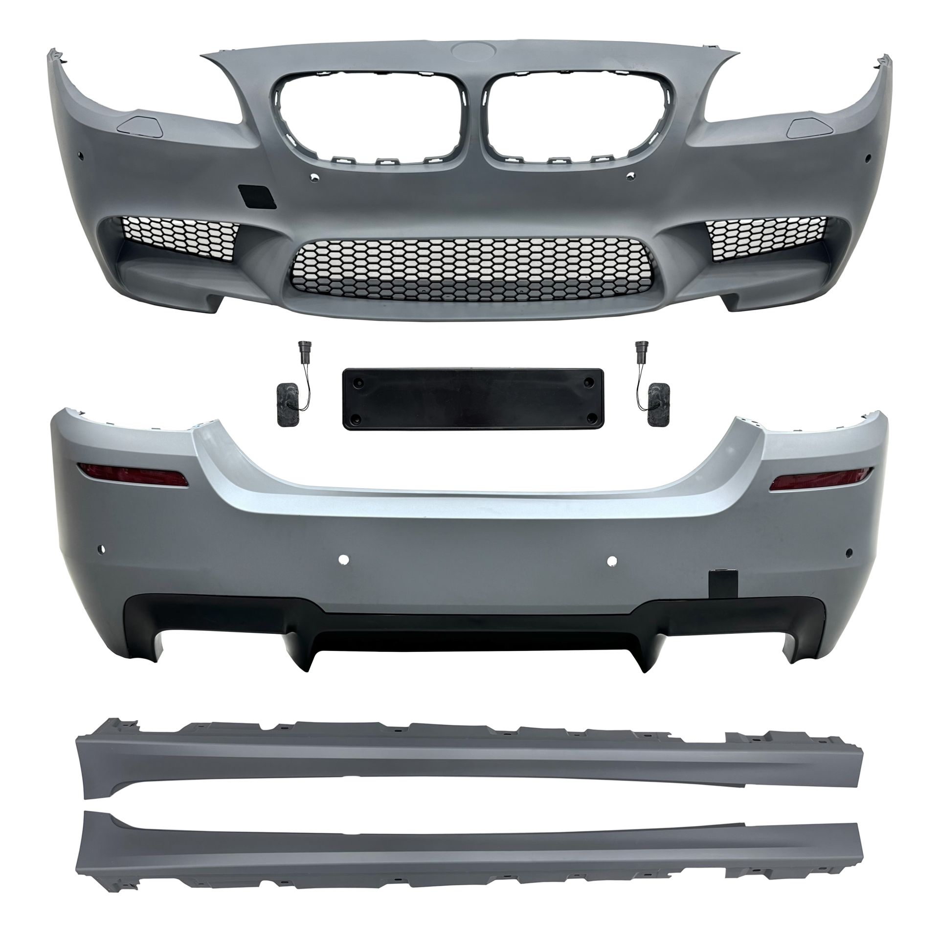 Комплект обвісу в стилі M5 для BMW 5 series F10 2010-2016 (передній / задній бампер, пороги)