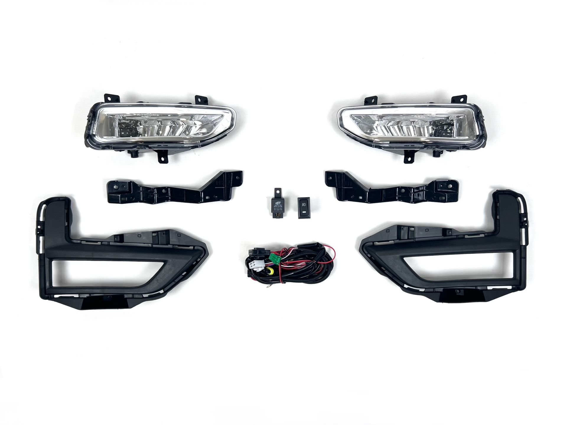 LED протитуманні фари Nissan X-Trail T32/Rogue 2017-2020 (повний комплект для встановлення)