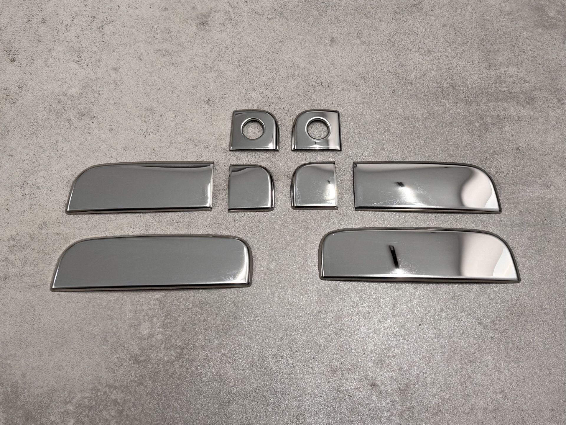 Накладки на ручки Kia Soul 2007-2011 плоскі ручки (нержавіюча сталь)