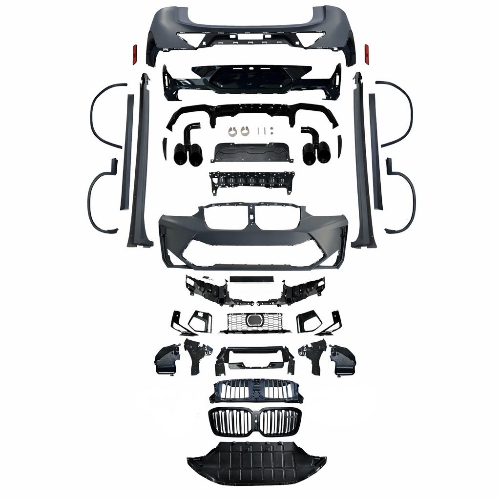 Обвіс X4M F98 LCI до BMW X4 G02 F98 2022-2024 (бампера в зборі, арки, пороги, молдинги, вих. труби)