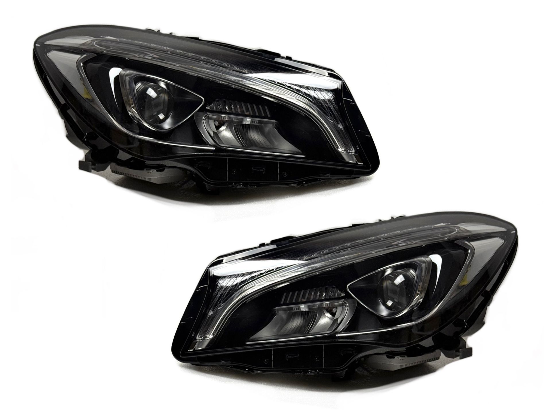 FULL LED фари Mercedes CLA-Class C117 2013-2018 комплектні з блоками 2шт., АПГРЕЙД ГАЛОГЕН У LED