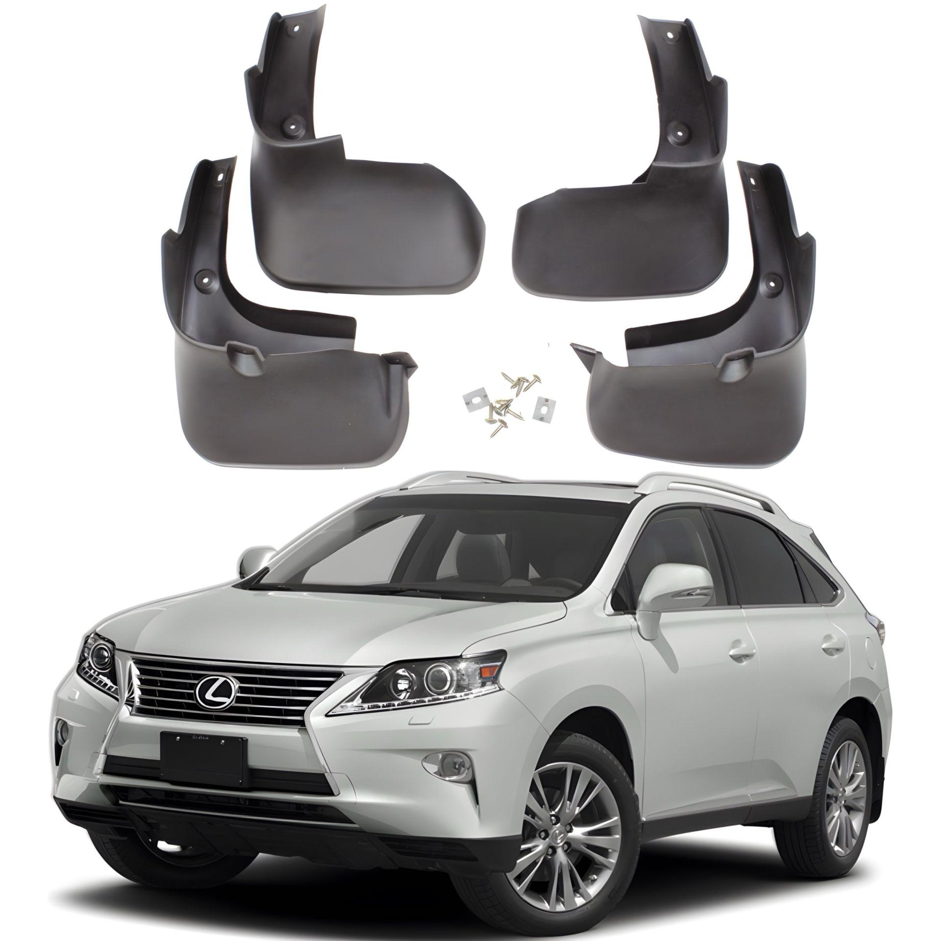 Бризковики Lexus RX 2009-2015 (комплект 4шт.)