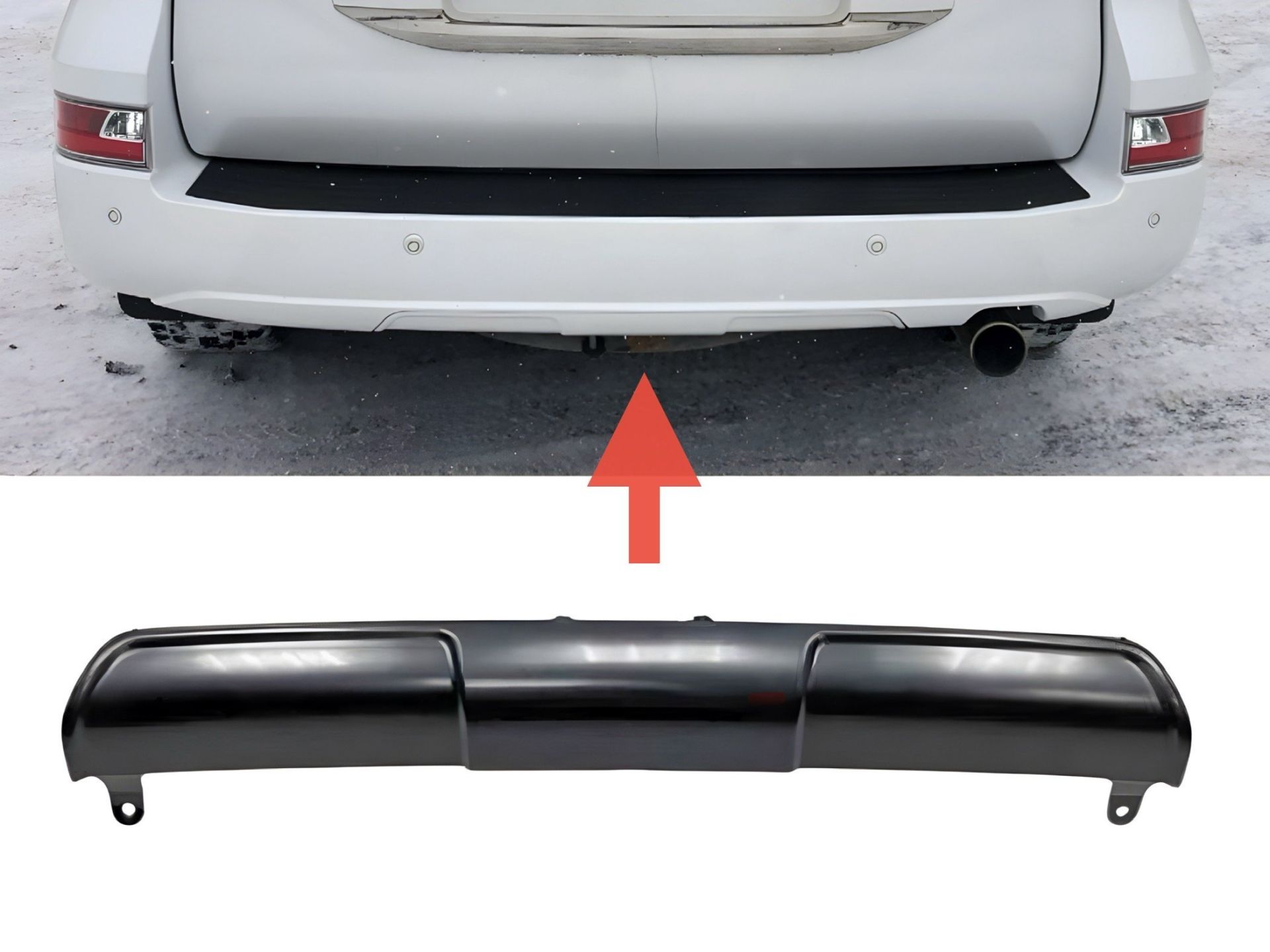 Накладка заднього бампера Lexus GX 460 2014-2023  5216960160