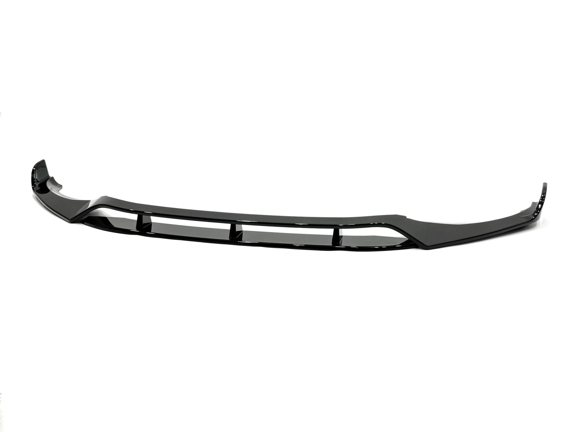 Юбка накладка переднього бампера M Performance BMW X3 G01 / X4 G02 2018-2021, ABS пластик колір чорний глянец