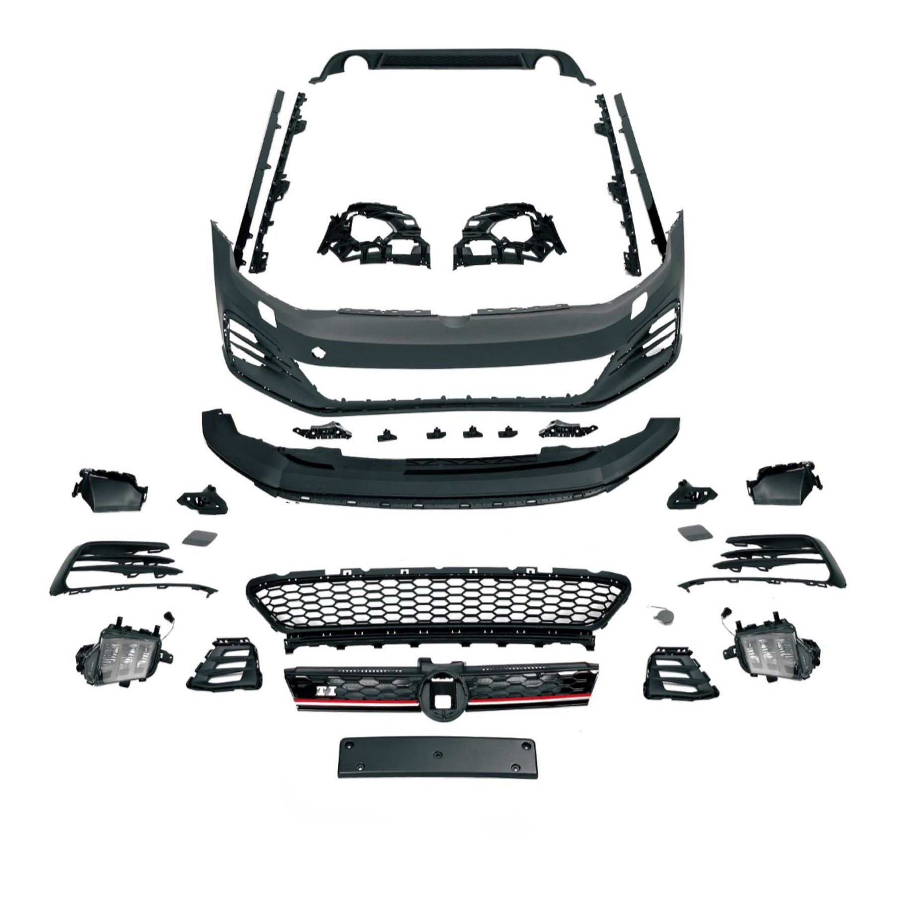 Комплект обвісу GTI для Volkswagen Golf 7.5 2017-2021