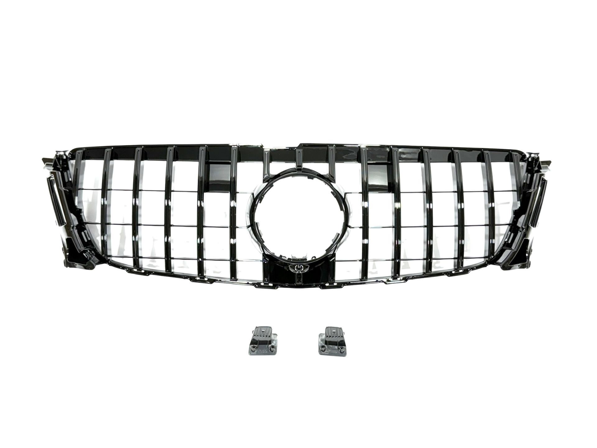 Решітка радіатора GT BLACK Mercedes-Benz GL class X166 2012-2015 ЗВИЧАЙНИЙ НЕ AMG