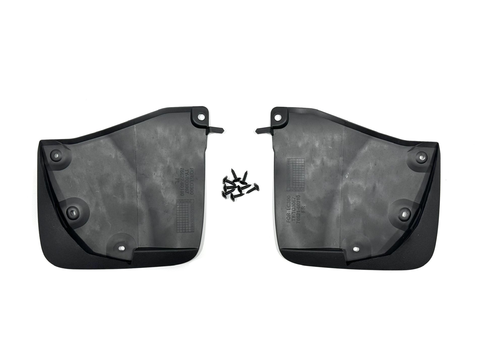 Передні бризковики Toyota Land Cruiser 300 2021- , комплект 2шт.