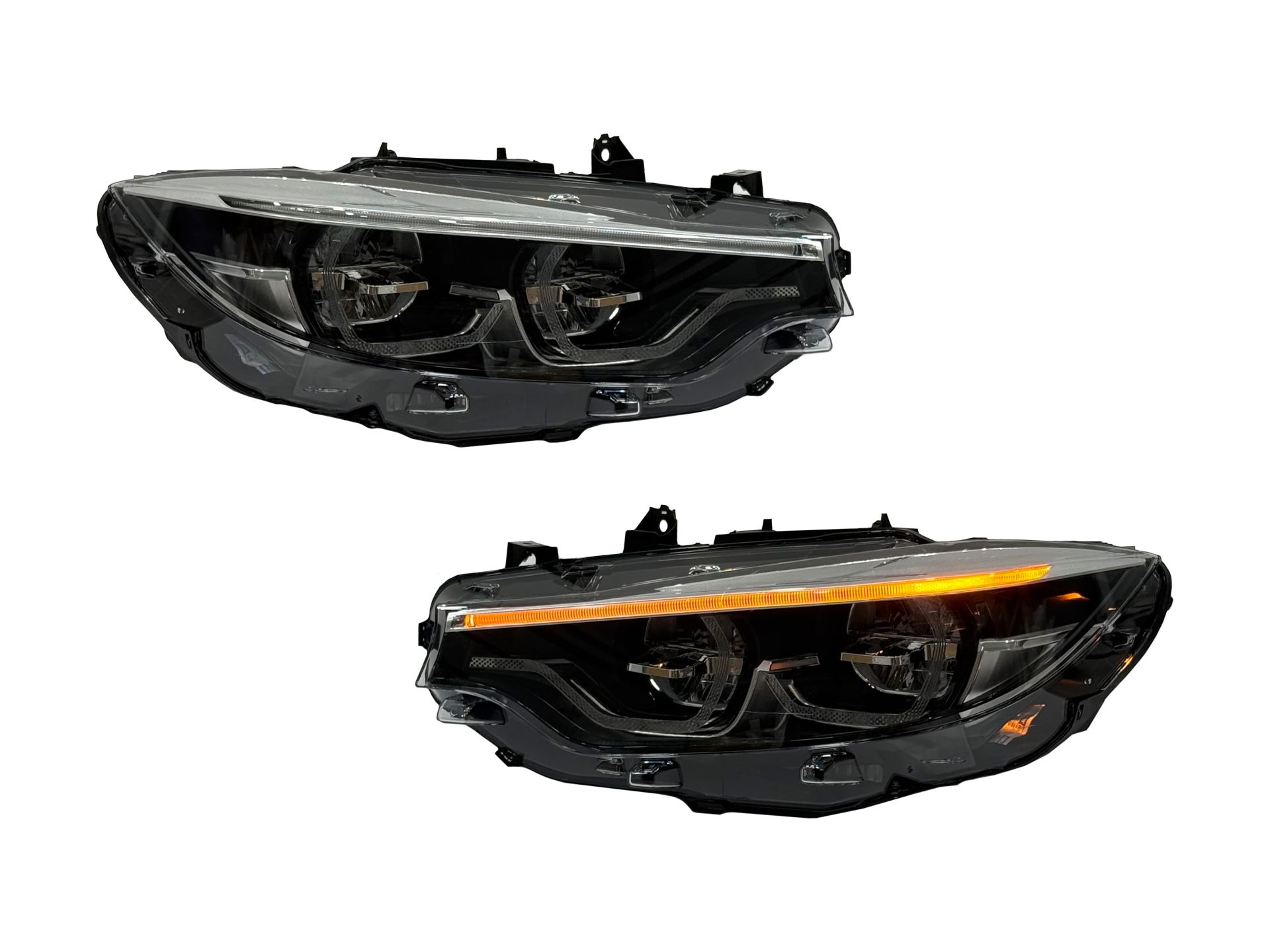 FULL LED фари LCI для BMW 4 series F32 F33 F36 F80 2014-2019 2шт. комплектні з блоками, 6 PIN АПГРЕЙД В LED