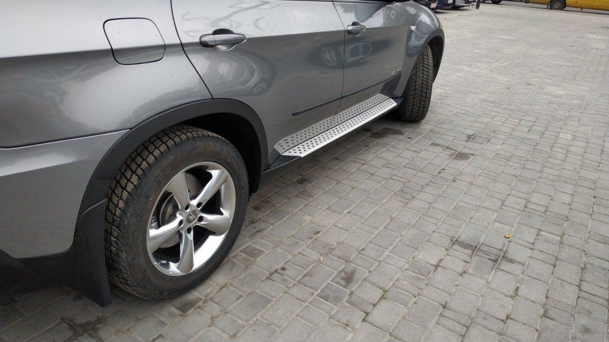 Пороги бічні ОЕМ підніжки BMW X5 E70 2007-2013