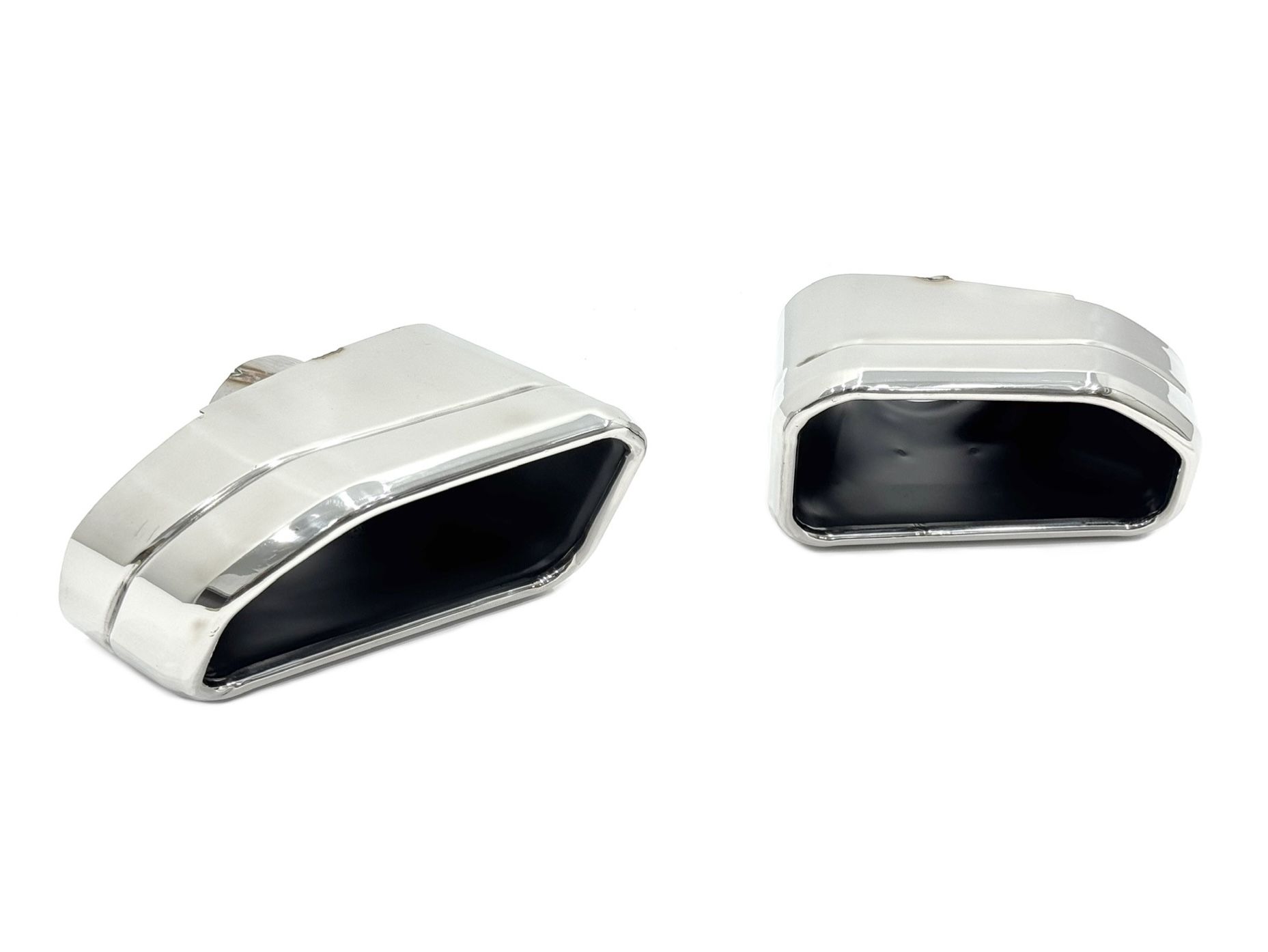 Насадки на вихлопні труби M Paket для BMW X3 G01 / X4 G02 2022-2024 хром