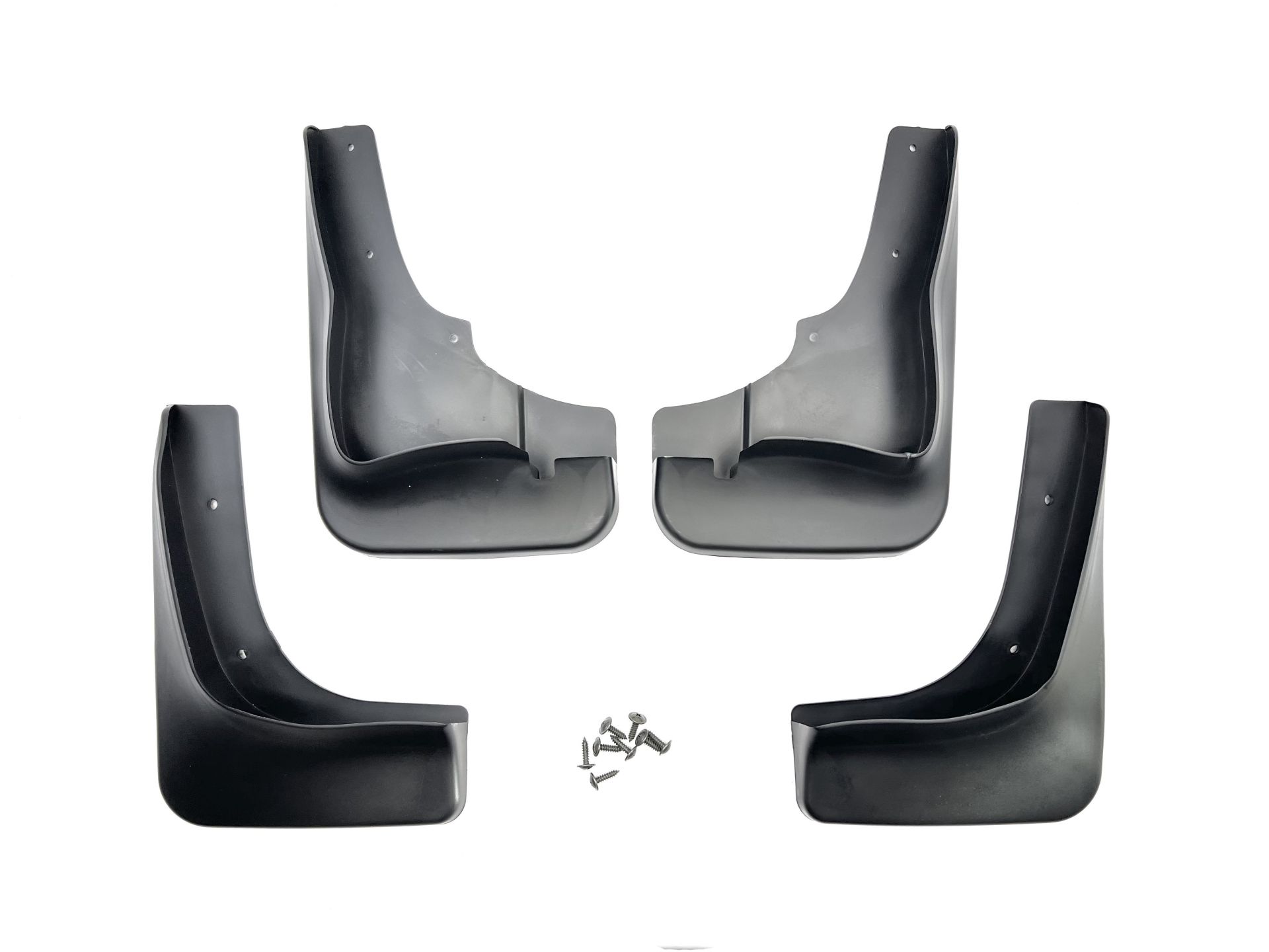 Бризковики Mitsubishi Outlander XL  2007-2012 широкий поріг (комплект 4шт.)