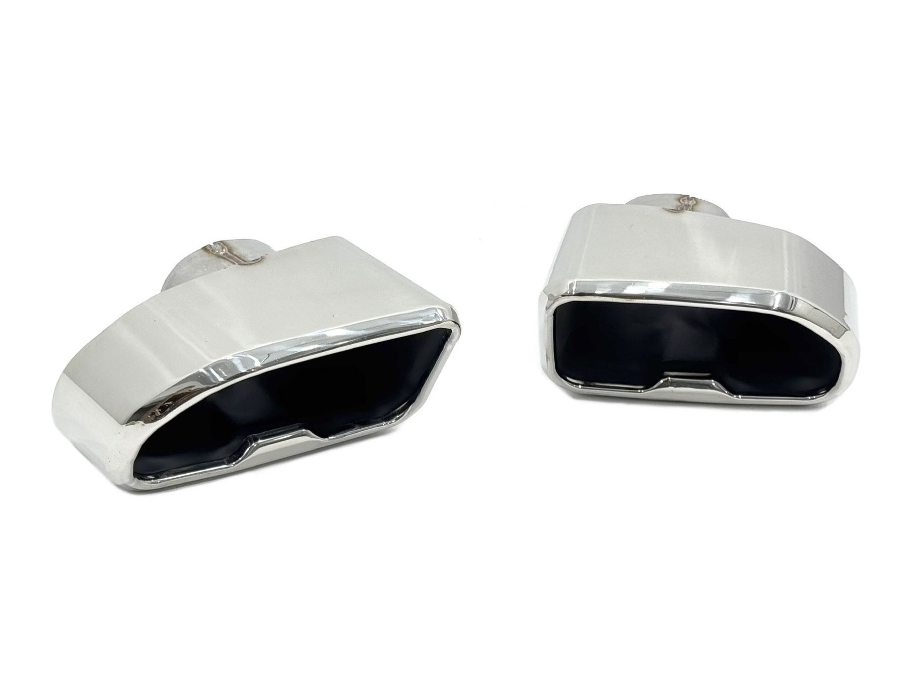 Насадки на вихлопні труби M Paket для BMW X3 G01 / X4 G02 2018-2021 хром