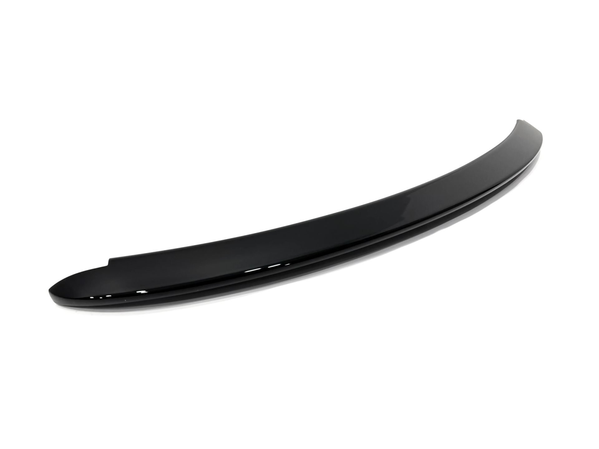 Спойлер козирок на кришку багажника Toyota Yaris 2005-2010 ABS пластик, колір чорний глянець