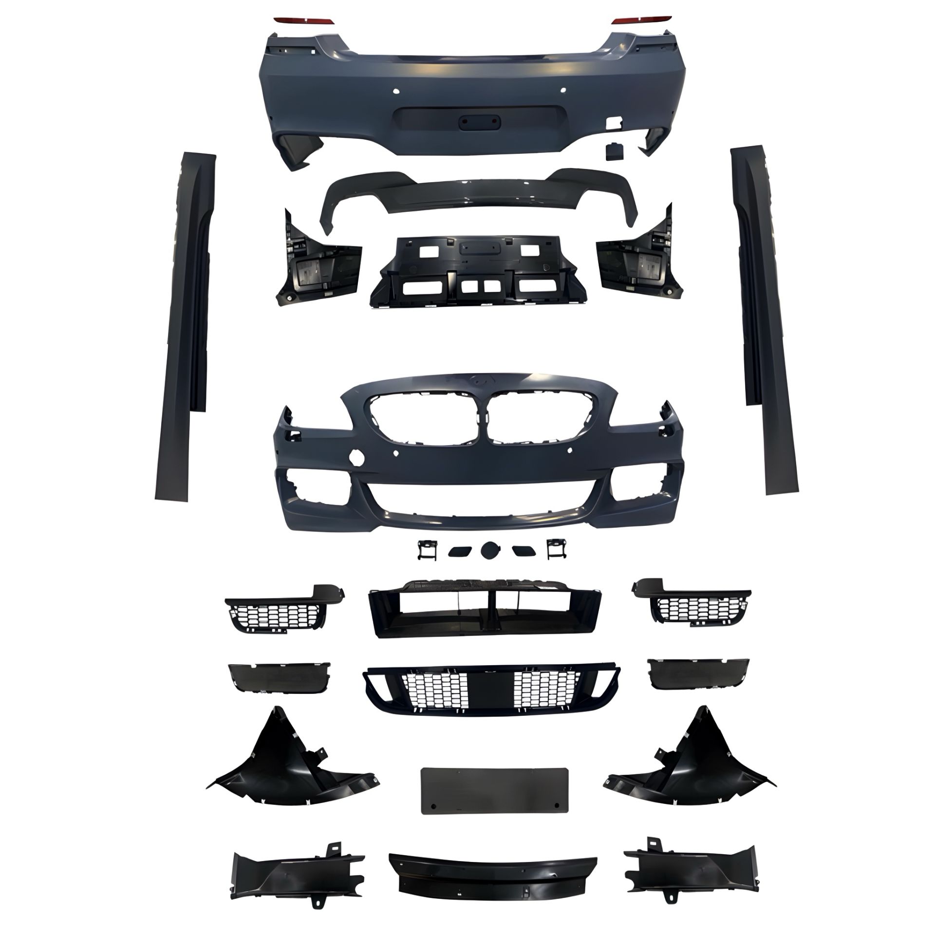 Комплект обвісу M paket для BMW 6 series F06 2011-2018 (передній/задній бампер, пороги)