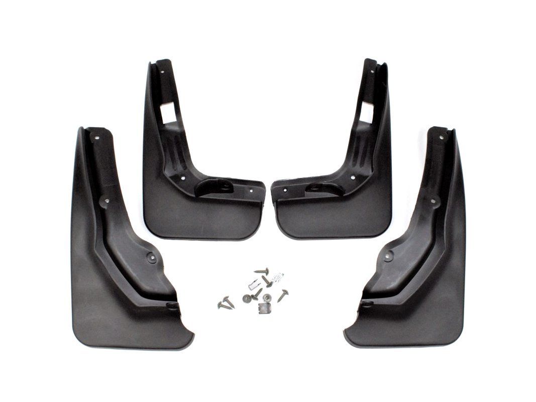 Бризковики Mercedes-Benz C-class W204 2011-2015 комплект 4 шт.