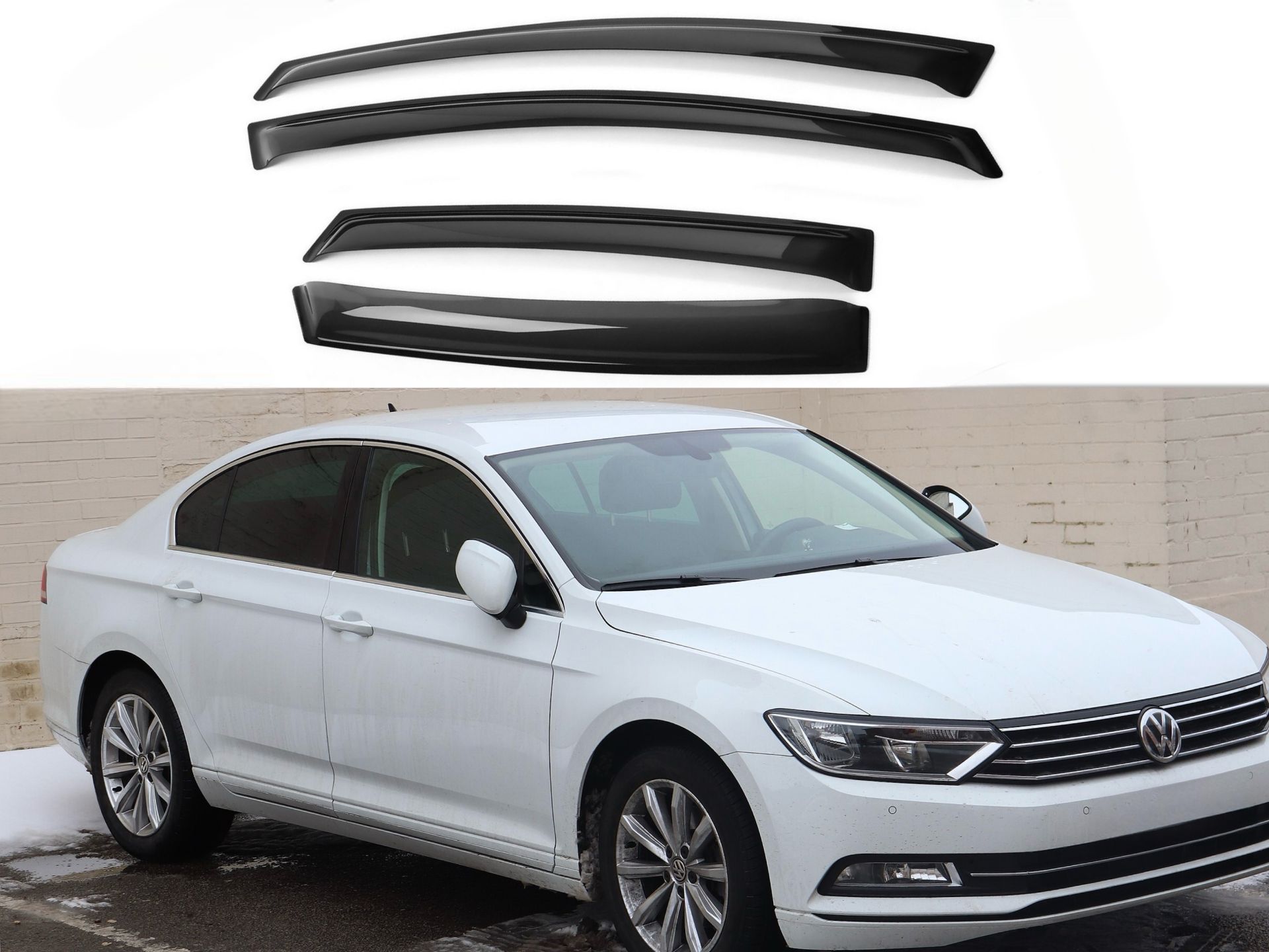 Дефлектори вікон SIM Volkswagen Passat B8 SD 2015-